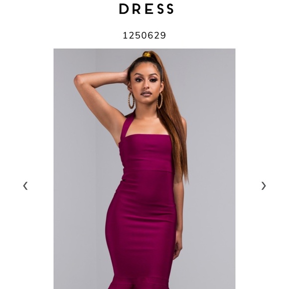 PINK BANDAGE DRESS - Picture 4 of 4